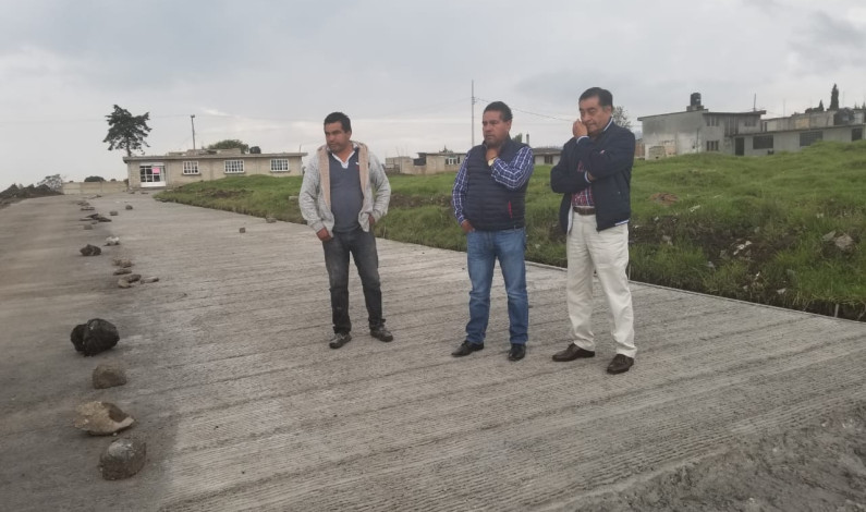 Mejora Almoloya de Juárez sus caminos de interconexión