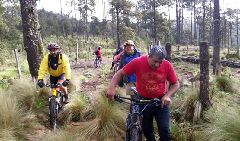 Localizan 19 ciclistas extraviados en el Nevado de Toluca