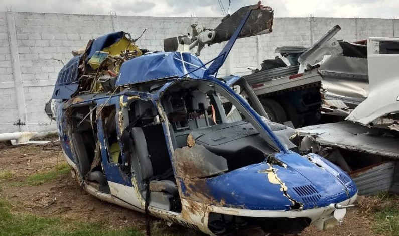 Aseguran policía que presuntamente derribó helicóptero en Sultepec