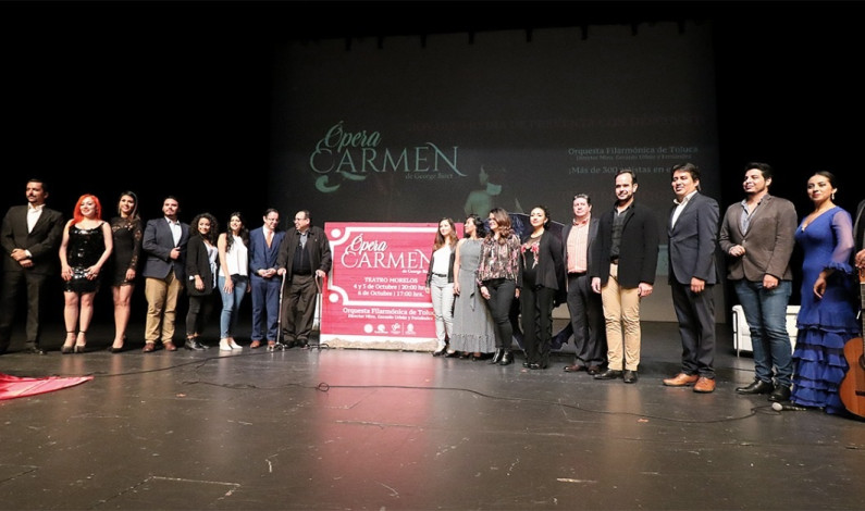 Se presentará la ópera Carmen en el Teatro Morelos de Toluca