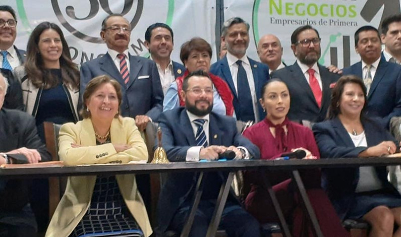 Preside Gilberto Sauza el Consejo de Cámaras Empresariales del Estado de México