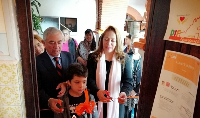 Inauguran en Tepotzotlán lactario del DIF municipal