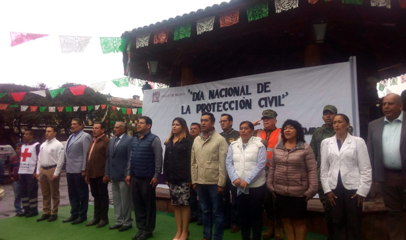 Celebró Valle de Bravo Día Nacional de Protección Civil