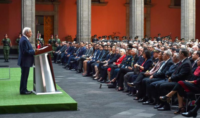 Asegura López Obrador que en México ya existe un auténtico Estado de Derecho