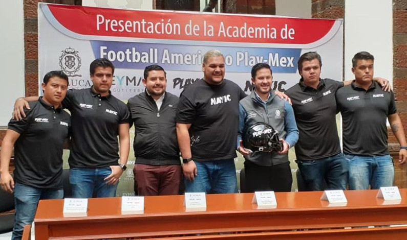 Tendrá Toluca academia de futbol americano para exportar talentos a EUA