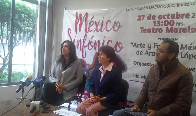 Invita Fundación UAEMex a concierto México Sinfónico