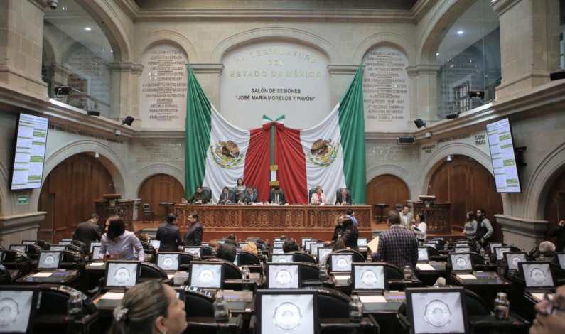 Respalda Legislatura mexiquense consulta popular y revocación de mandato
