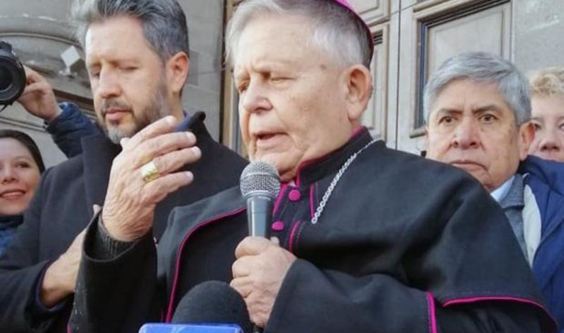 Apoya Arzobispo defensa de mujeres, sin extremos