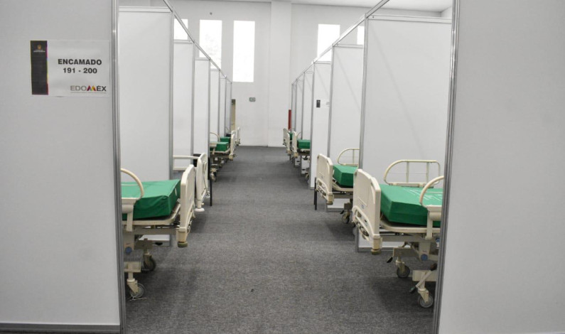 Hospital de 200 camas en el Centro de Convenciones de Toluca