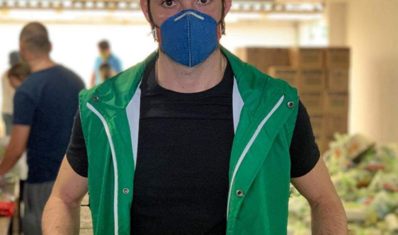 Se movilizan Chalecos Verdes a favor de los afectados por pandemia
