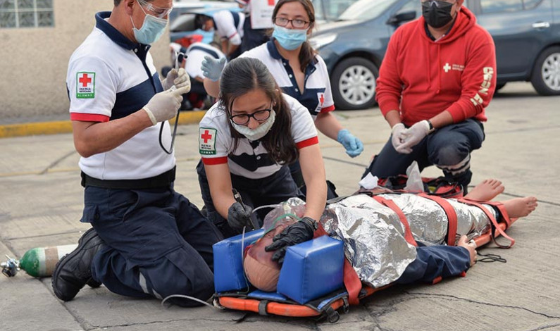 Ofrece Cruz Roja Edomex capacitación en línea sobre primeros auxilios