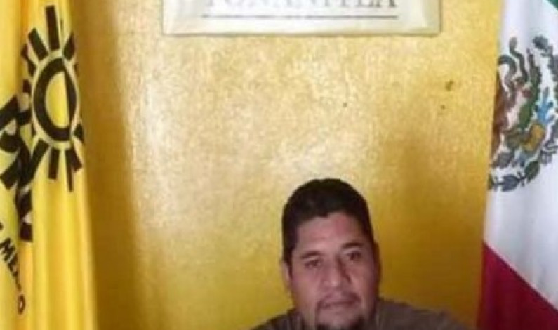 Condena PRD asesinato de regidor en Tonanitla