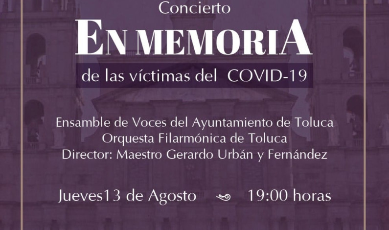 Rinde OFiT homenaje musical a víctimas de COVID-19