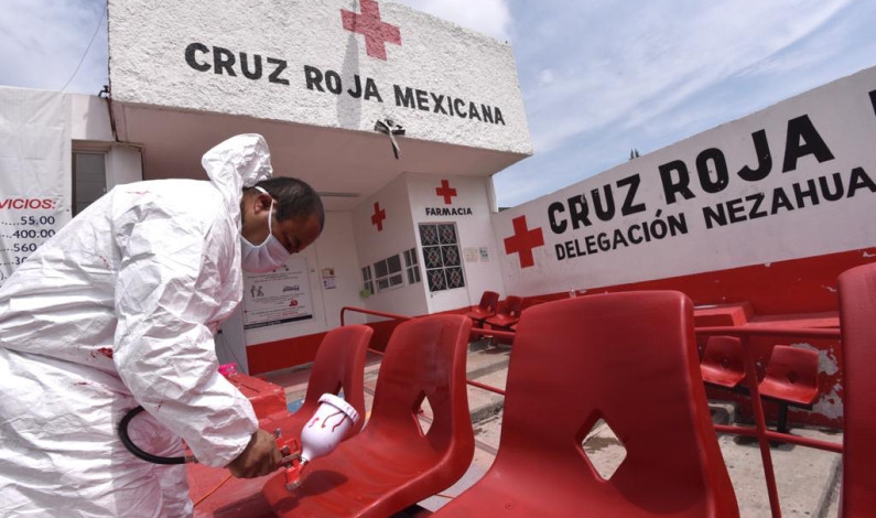 Remozan instalaciones de Cruz Roja en Neza La Perla