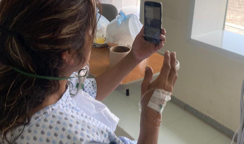 Más de 120 mil video llamadas en apoyo de pacientes COVID