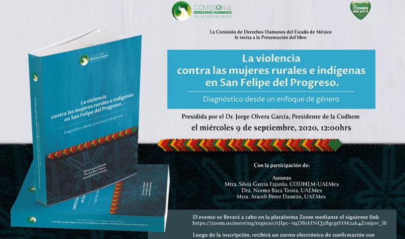 Analiza CODHEM violencia a mujeres de San Felipe del Progreso
