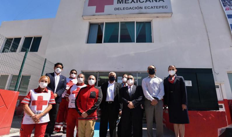 Renueva Cruz Roja Mexicana su Consejo Local en Ecatepec
