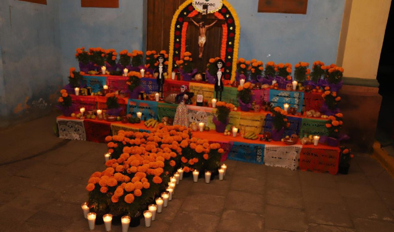 Saldo blanco en Metepec por Día de Muertos