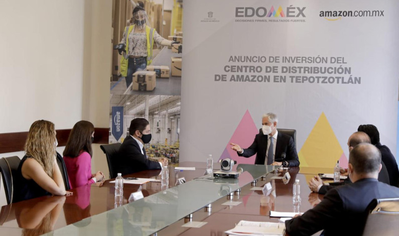 Creará Amazon mil empleos en Edomex