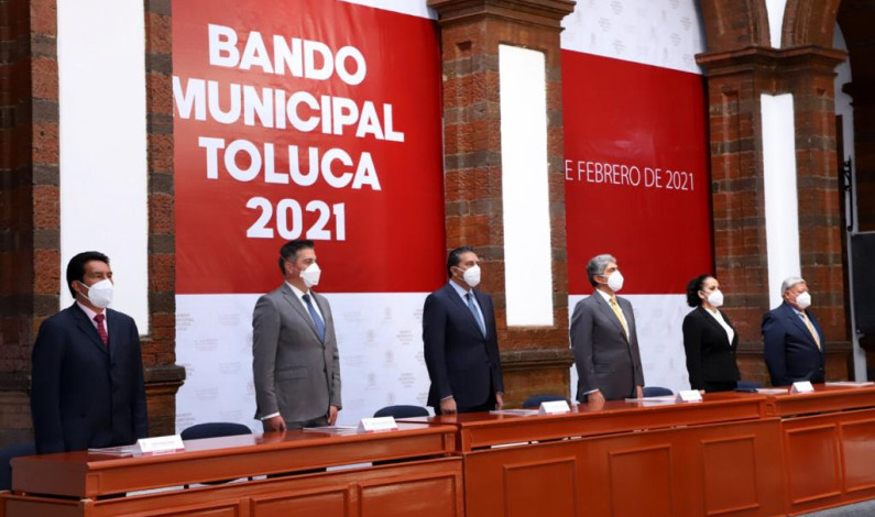Actualizó Toluca su Bando Municipal