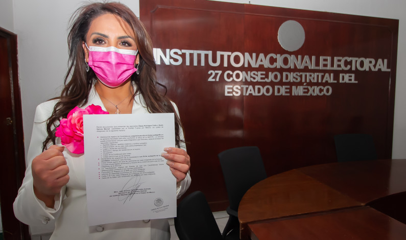 Registra INE a Diana Paniagua como candidata a diputada federal