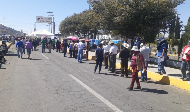Exitosa segunda jornada de vacunación en Toluca
