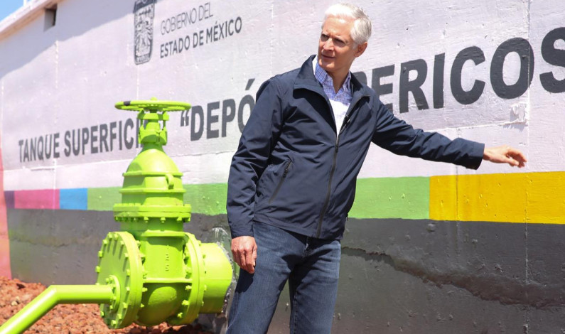 Por fin tendrán agua potable más de 34 mil habitantes de Toluca