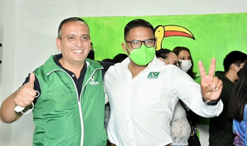 Priistas se suman a candidatura de Francisco Núñez por el Verde Ecologista
