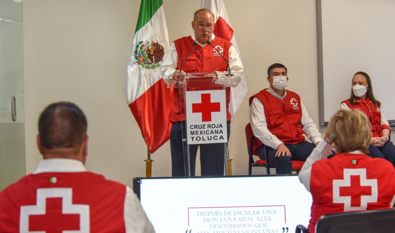Atiende Cruz Roja a más de millones y medio de víctimas de COVID