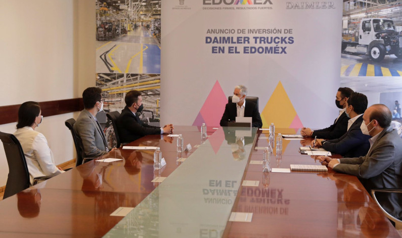 Invertirá Daimler Trucks 30 millones de dólares en Edomex