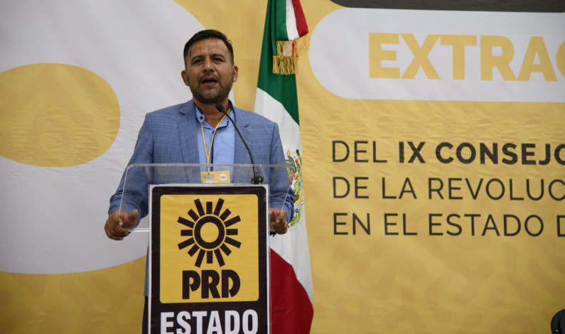 Ángel Barrera nuevo dirigente estatal del PRD
