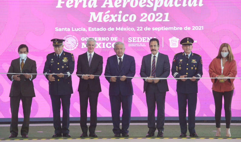 Inauguran Feria Aeroespacial en Tecámac