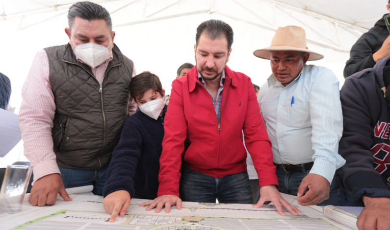 Respaldan legisladores priista obras comunitarias en San Cristóbal Huichochitlán