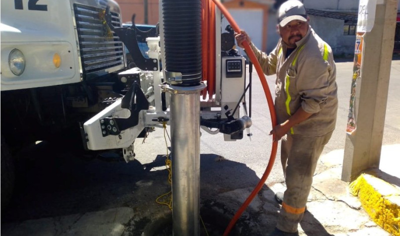 Ejecuta Ixtapaluca mantenimiento de redes hidráulicas