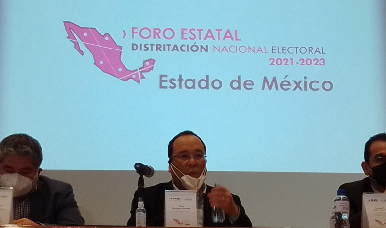 Se quedará el Edomex con solo 40 distritos electorales federales
