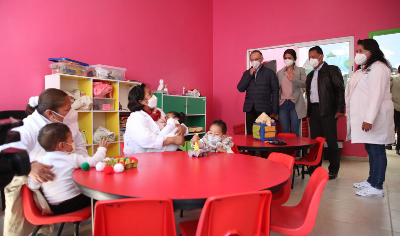 Entregan rehabilitación integral de estancia infantil en Toluca