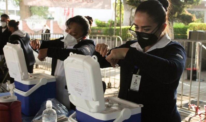 Llega vacuna de refuerzo contra Covid-19 a Texcoco