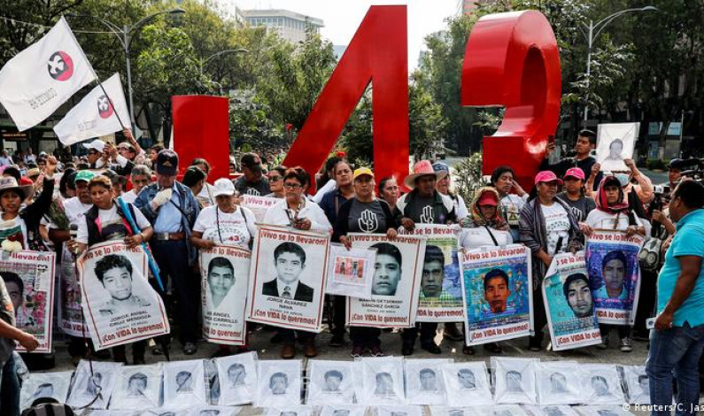 Continúa investigación de los normalistas de Ayotzinapa