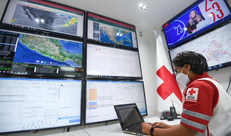 Inaugura Cruz Roja Mexicana el Centro de Operaciones de Emergencias del Estado de México
