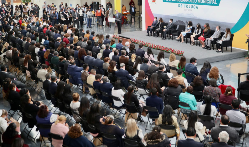 Construye Toluca Plan de Desarrollo Municipal 2022-20224