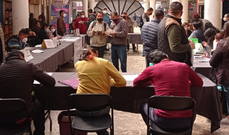 Hasta 80 vacantes semanales ofrece el Martes de Oportunidades en Toluca