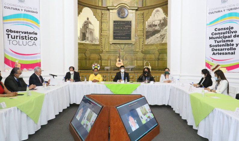 Instala Toluca Consejo Consultivo Municipal de Turismo