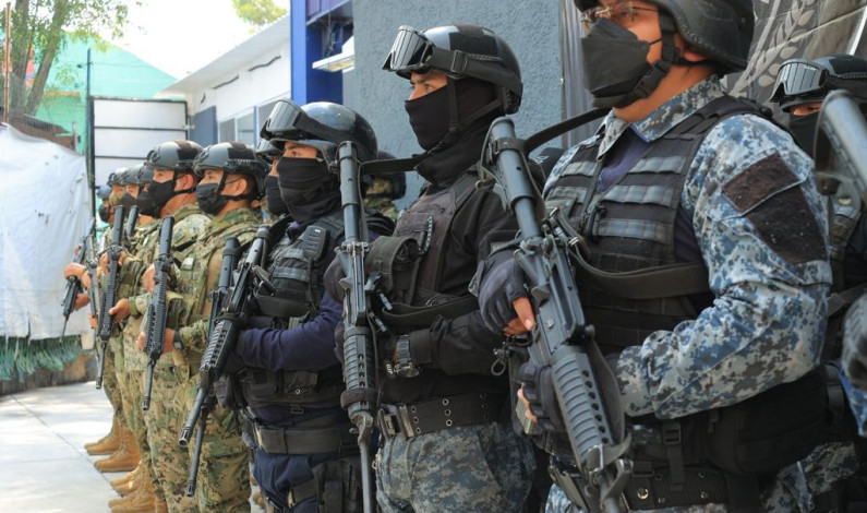 Aplican estrategia de la Marina en labores de seguridad en Atizapán