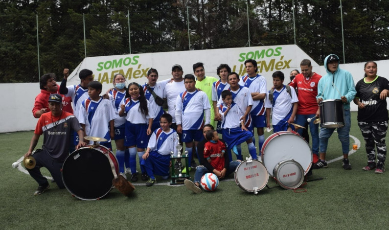 Logran mexiquenses campeonato en Futbol Adaptado
