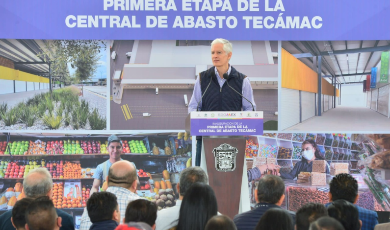 Inaugura ADM la nueva Central de Abastos de Tecámac