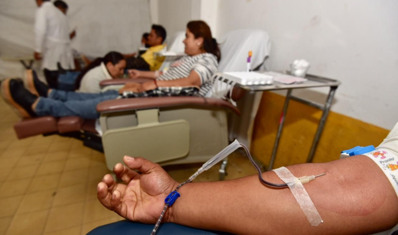 Invita Cruz Roja Mexicana a donar sangre para atender emergencias
