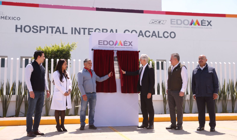 Inaugura ADM Hospital Integral Coacalco