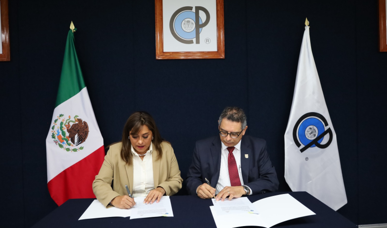 Firman convenio de colaboración Gobierno de Texcoco y el Colegio de Postgraduados