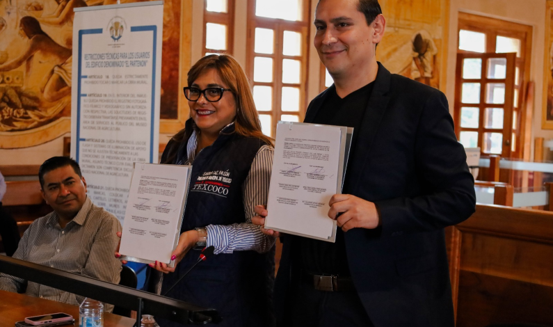 Firma convenio Gobierno de Texcoco con Universidad Autónoma de Chapingo