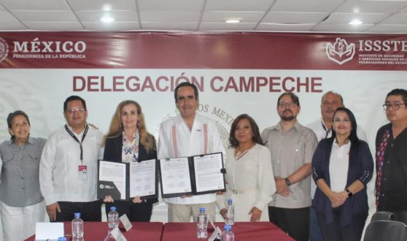 <strong>Acuerdan Fovissste y gobierno de Campeche colaboración en favor de la derechohabiencia</strong>